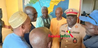 Koundara : le Dr Faya Millimono reçu à bras ouverts par les autorités préfectotales