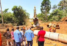 Dètèkhoundoukou (Boffa) : Chalco Guinea Company lance des travaux de routes communautaires