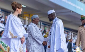 Visite de travail : le président de la République de Gambie arrive à Conakry ce mercredi